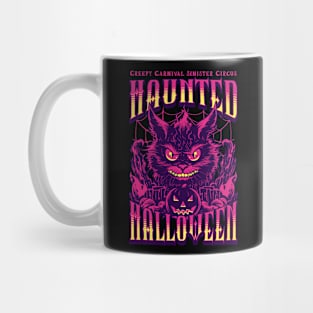 Halloween cat, scary cat, scary halloween, spooky halloween, halloween tee, scary cat, cats Mug